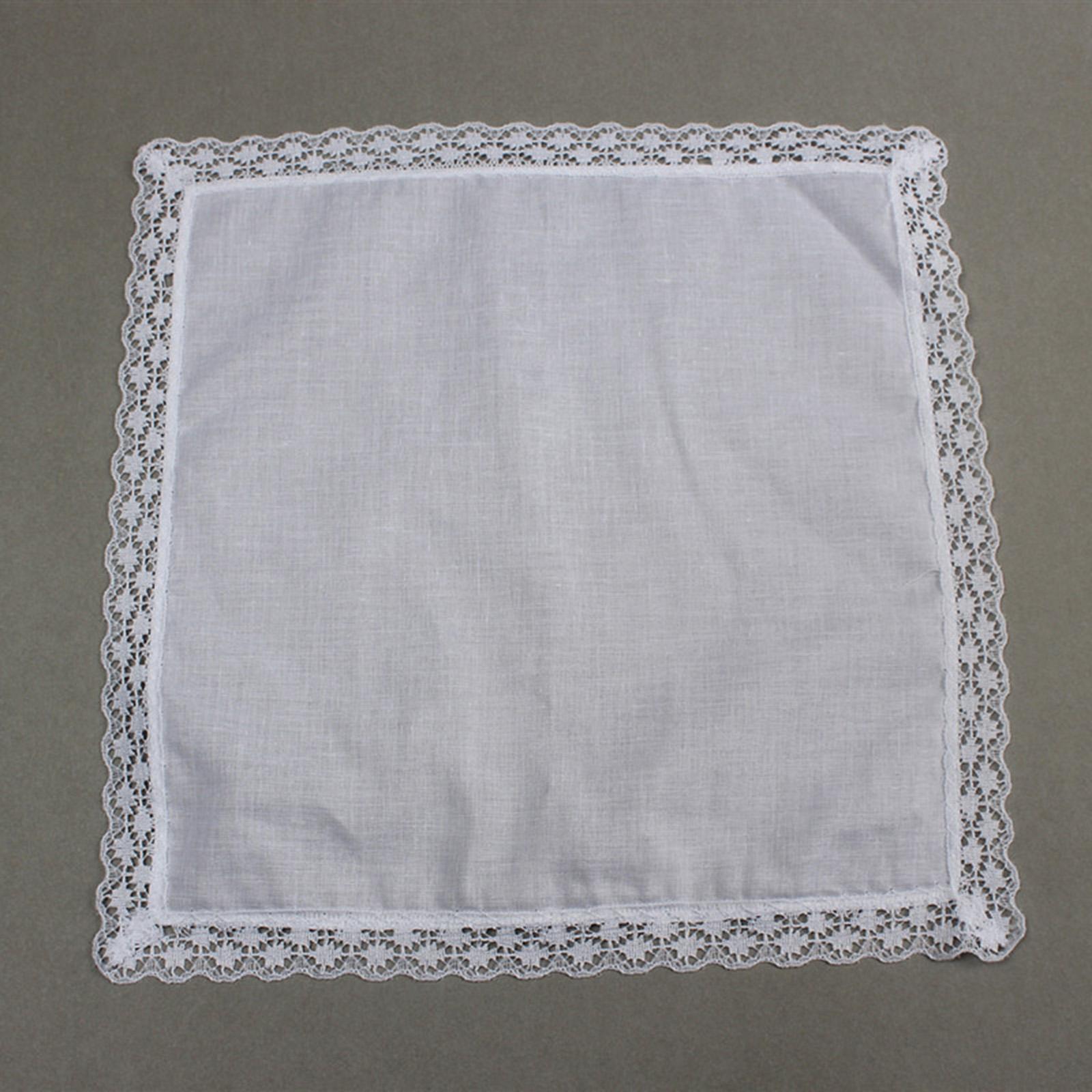 6x Sapu Tangan Renda Putih Mur - Handkerchief Cotton Men ulasan dan harga