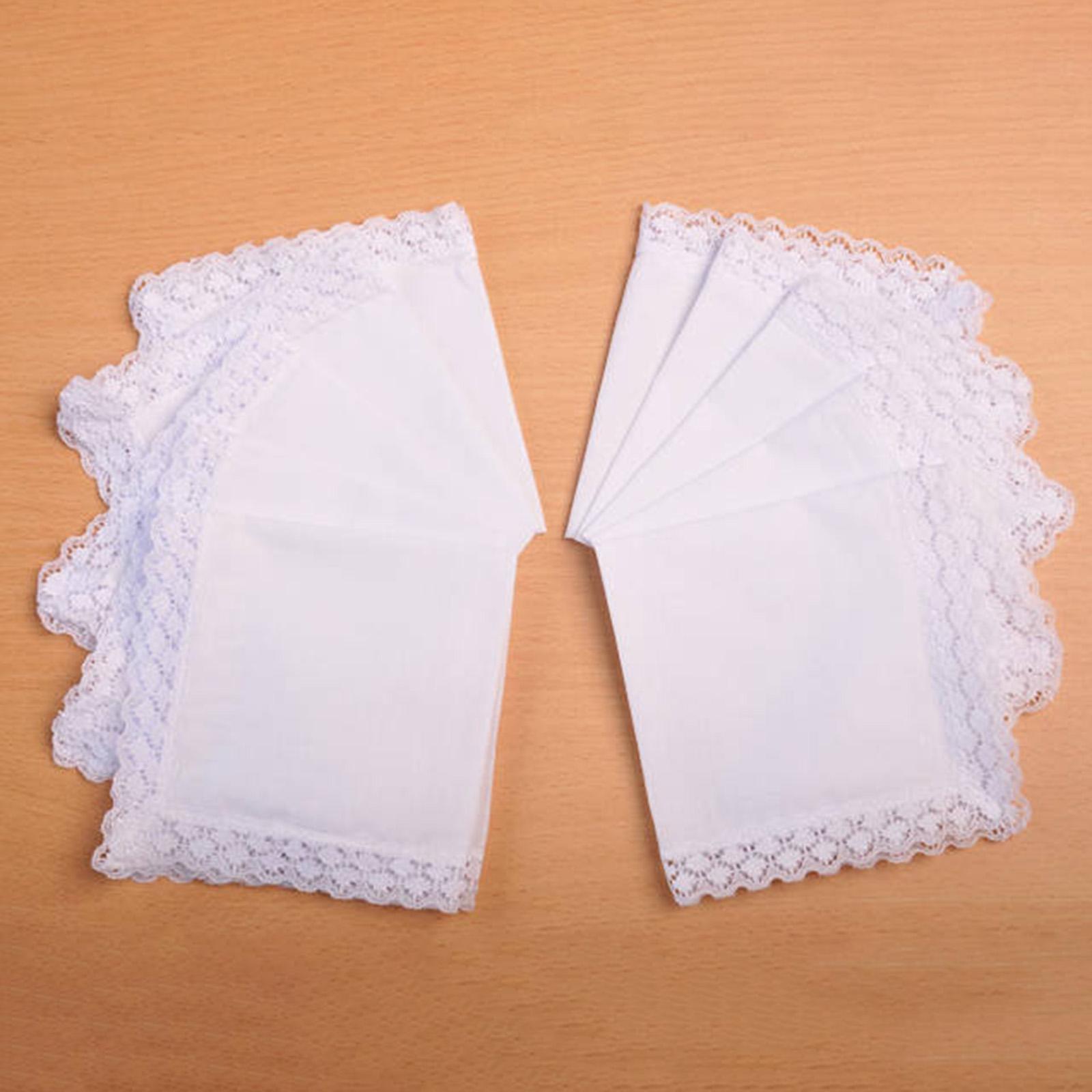 6x Sapu Tangan Renda Putih Mur - Handkerchief Cotton Men ulasan dan harga