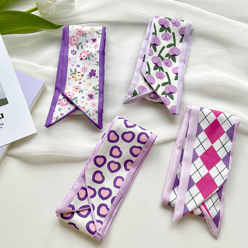 Syal Sutra Wanita Pendek Sempi - Silk Neck Scarf ulasan dan harga
