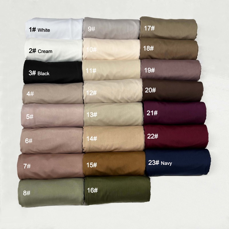 Jilbab Cair Premium E2, Kerudu - Bandana Cotton ulasan dan harga